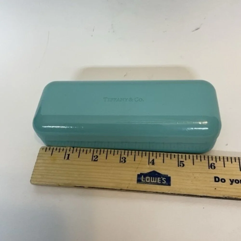 Tiffany & Co Robin's‎ Egg Blue Sunglasses Glasses Clam Shell Hard Case 6